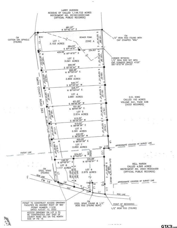 LOT 4 - TBD NE CR 363, WINONA, TX 75792, photo 1 of 11